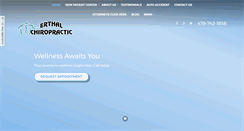 Desktop Screenshot of erthalchiropractic.com